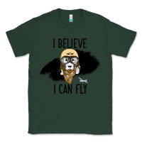 Sports Green I Beleive I Can Fly, Dog, Classic Tee - Bettercallsaul