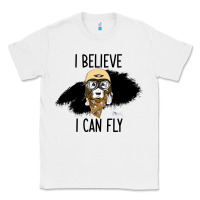 White I Beleive I Can Fly, Dog, Classic Tee - Bettercallsaul