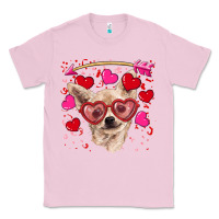 Bubblegum Pink valentine's day  chihuahua Classic Tee - RanaPortraitStore