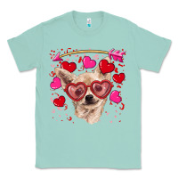 Seafoam valentine's day  chihuahua Classic Tee - RanaPortraitStore