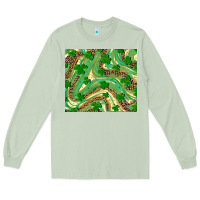 Matcha St. Patrick's Day Shamrock Leopard Long Sleeve Tee - RanaPortraitStore