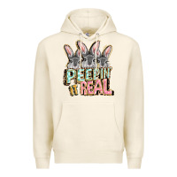 Tofu peepin' it real easter day Premium Hoodie - FaDigitalArtStudio