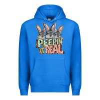 True Royal peepin' it real easter day Premium Hoodie - FaDigitalArtStudio