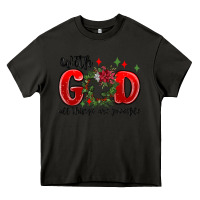 Asphalt with god all things are possible Heavy Core Tee - MaliasSmallBusiness