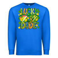 True Royal Lucky Dude Premium Sweatshirt - CowhideDigitalArt