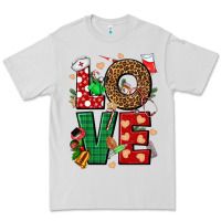 Dove Grey Love Nurse Christmas Premium Tee - NancyCooperArtShop