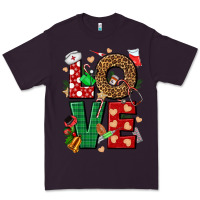 Plum Love Nurse Christmas Premium Tee - NancyCooperArtShop