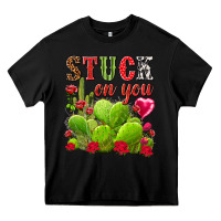 Black stuck on you Heavy Core Tee - NancyCooperArtShop