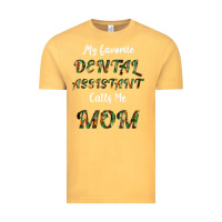 Vintage Mustard My Favorite Dental Assistant Calls Me Mom Vintage Tee - Bettercallsaul