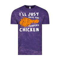 Cloud Purple i'll just have the tenders chicken fried chicken t shirt Vintage Tee - tuanDangUi