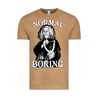 Vintage Camel Limited Edition Grandma Addams (Frump)- Normal Is Boring Vintage Tee - tuanDangUi