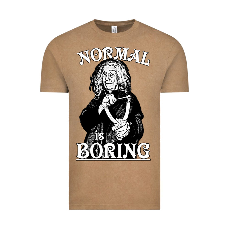 Limited Edition Grandma Addams (frump)- Normal Is Boring Vintage Tee by tuanDangUi | Teevron