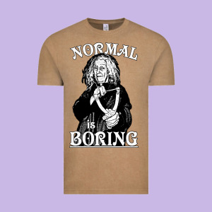 Limited Edition Grandma Addams (frump)- Normal Is Boring Vintage Tee Designed By Tuandangui