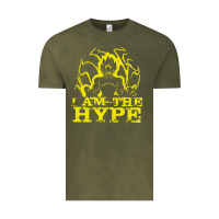Vintage Olive i am the hype Vintage Tee - tuanDangUi