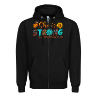 Black she is strong Zipper Hoodie - BundleAndBundleShop