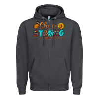 Smoke she is strong Zipper Hoodie - BundleAndBundleShop