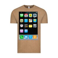 Vintage Coffee cell phone smartphone mobile app halloween costume Vintage Tee - tuanDangUi