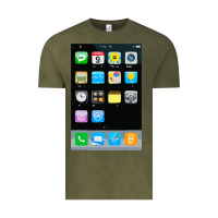 Vintage Olive cell phone smartphone mobile app halloween costume Vintage Tee - tuanDangUi