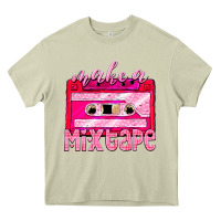 Mossy make a mixtape cassette Heavy Core Tee - NancyCooperArtShop
