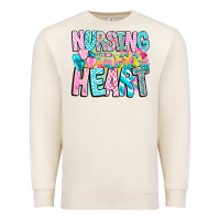 Sandshell Nursing is a work of heart Premium Sweatshirt - CowhideDigitalArt