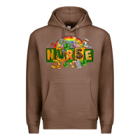Chestnut nurse st patricks Premium Hoodie - FaDigitalArtStudio