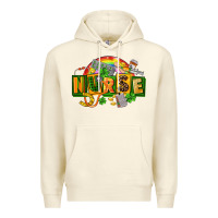 Sandshell nurse st patricks Premium Hoodie - FaDigitalArtStudio