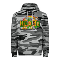 Slate Camo nurse st patricks Premium Hoodie - FaDigitalArtStudio