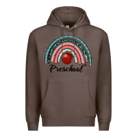 Coffee preschool rainbow Premium Hoodie - RanaPortraitStore