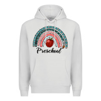 Dove Grey preschool rainbow Premium Hoodie - RanaPortraitStore