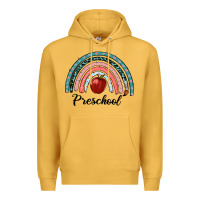 Mustard preschool rainbow Premium Hoodie - RanaPortraitStore