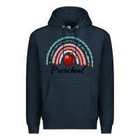 Navy preschool rainbow Premium Hoodie - RanaPortraitStore