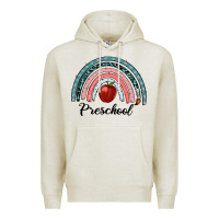 Oatmeal Heather preschool rainbow Premium Hoodie - RanaPortraitStore