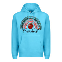 Ocean Blue preschool rainbow Premium Hoodie - RanaPortraitStore