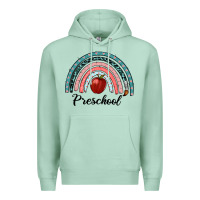 Seafoam preschool rainbow Premium Hoodie - RanaPortraitStore