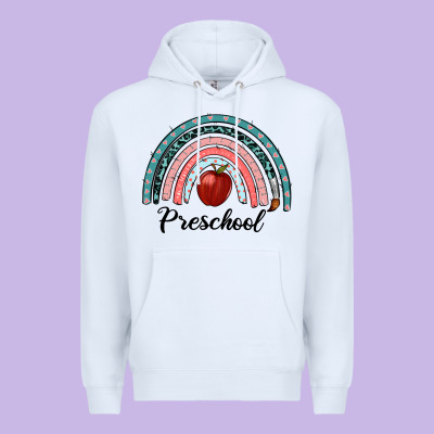 Preschool Rainbow Premium Hoodie Designed By Ranaportraitstore