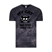 Cloud Black My Cat Was Right About You Vintage Tee - Bettercallsaul