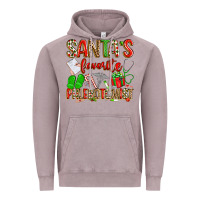 Vintage Zinc Santa's Favorite Phlebotomist Vintage Hoodie - texasbilliewilder