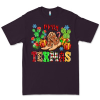 Plum Merry Texmas Premium Tee - MaliasSmallBusiness