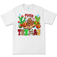 White Merry Texmas Premium Tee - MaliasSmallBusiness