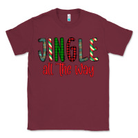 Burgundy Jingle All The Way Classic Tee - Bettercallsaul