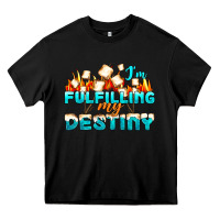 Black camp im fulfilling my destiny Heavy Core Tee - NancyCooperArtShop