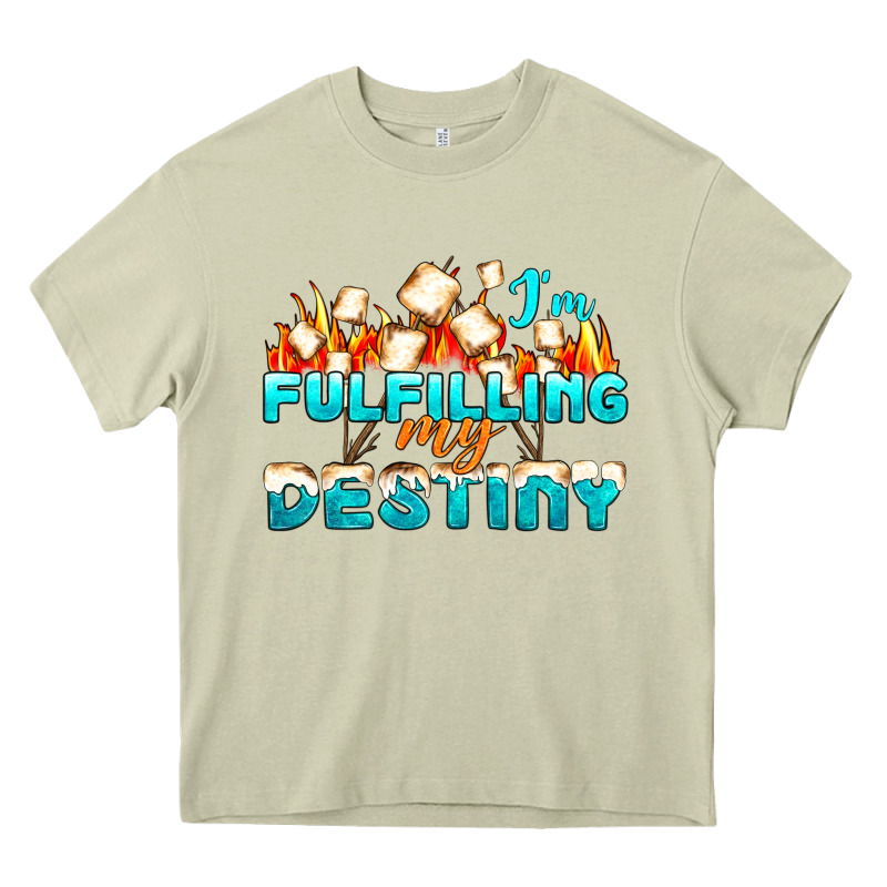 Camp Im Fulfilling My Destiny Heavy Core Tee by NancyCooperArtShop | Teevron