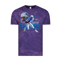 Cloud Purple barry sanders gift Vintage Tee - tuanDangUi