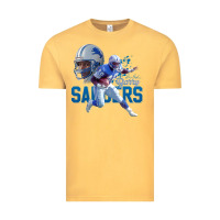 Vintage Mustard barry sanders gift Vintage Tee - tuanDangUi
