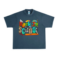 Midnight Navy back to school Urban Heavy Tee - NancyCooperArtShop