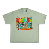Oil Green back to school Urban Heavy Tee - NancyCooperArtShop