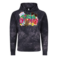 Cloud Black teacher off duty Vintage Hoodie - NancyCooperArtShop