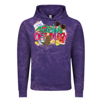 Cloud Purple teacher off duty Vintage Hoodie - NancyCooperArtShop