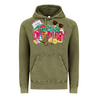Teacher Off Duty Vintage Hoodie | Teevron