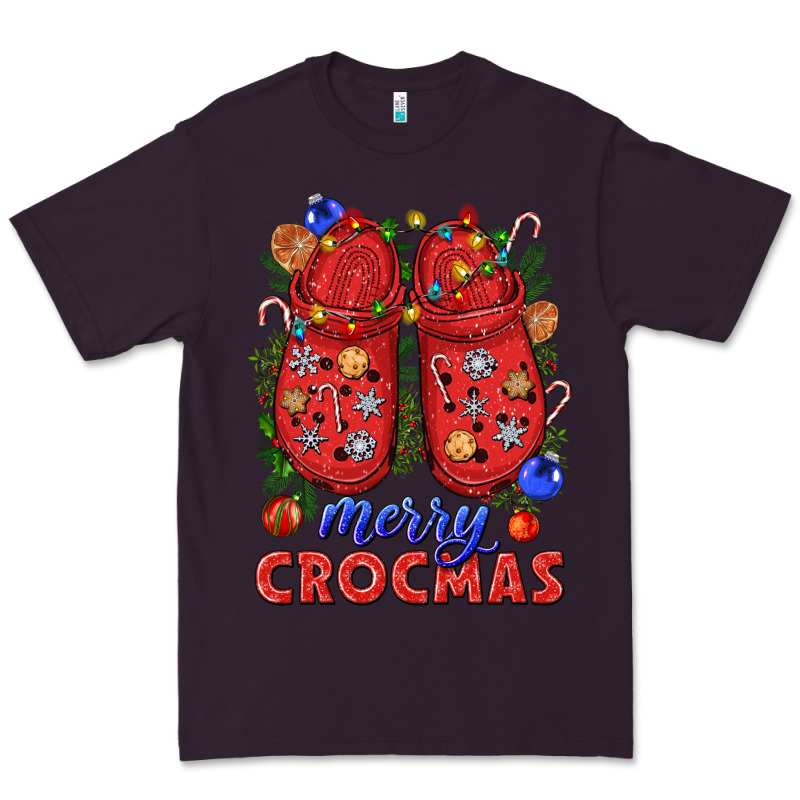 Merry Crocmas Premium Tee by NancyCooperArtShop | Teevron